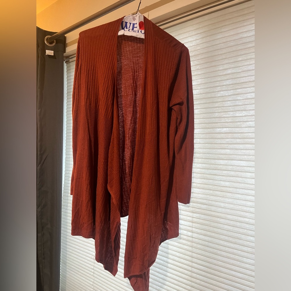EVRI Women's Terracotta Cardigan
